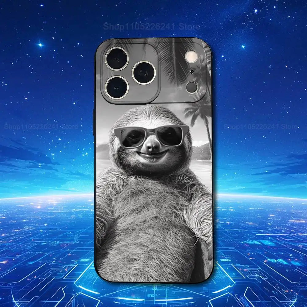 Sloth Wearing Sunglasses iPhone Case