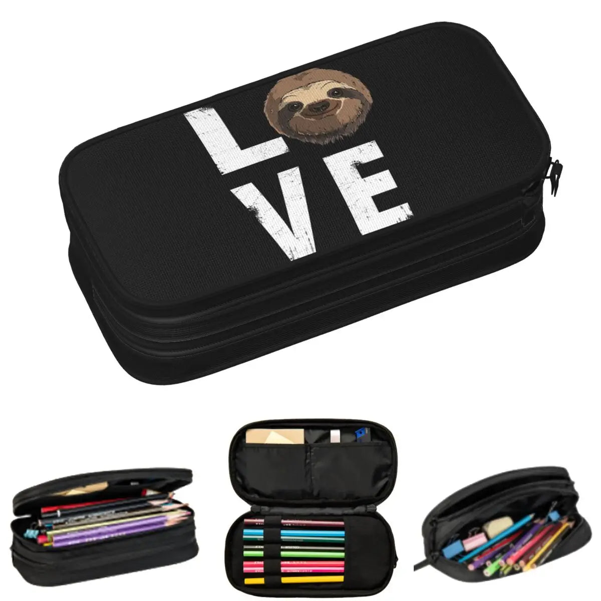 Sloth Love Pencil Case