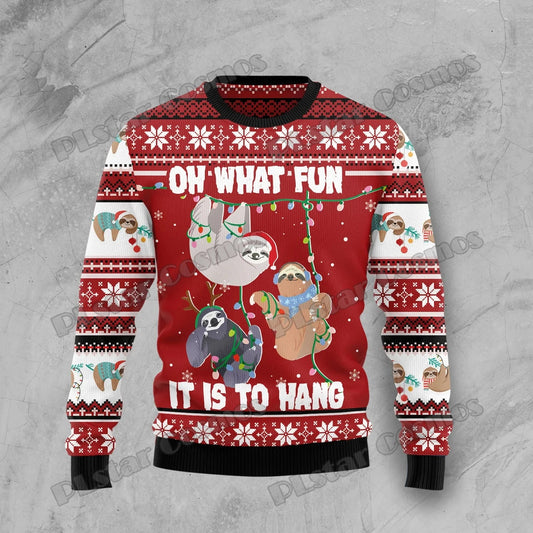 Sloth Christmas Jumper