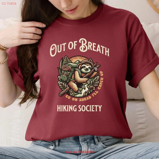 Out Of Breath Hiking Society T-Shirt product photo 1