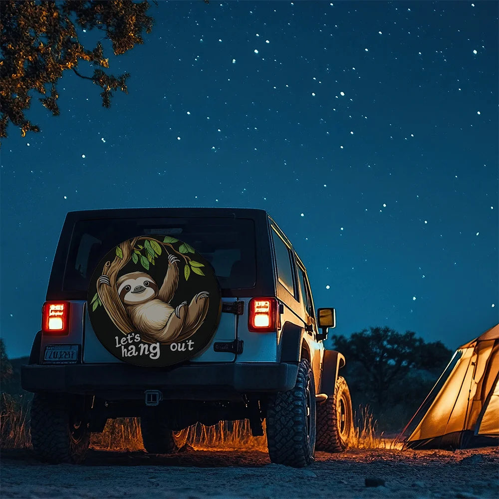 Sloth Universal Spare Tire Cover