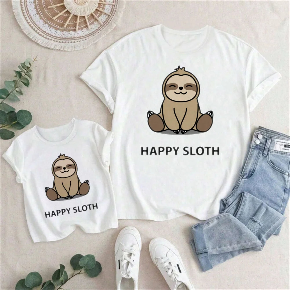 Sloth Print T-Shirt
