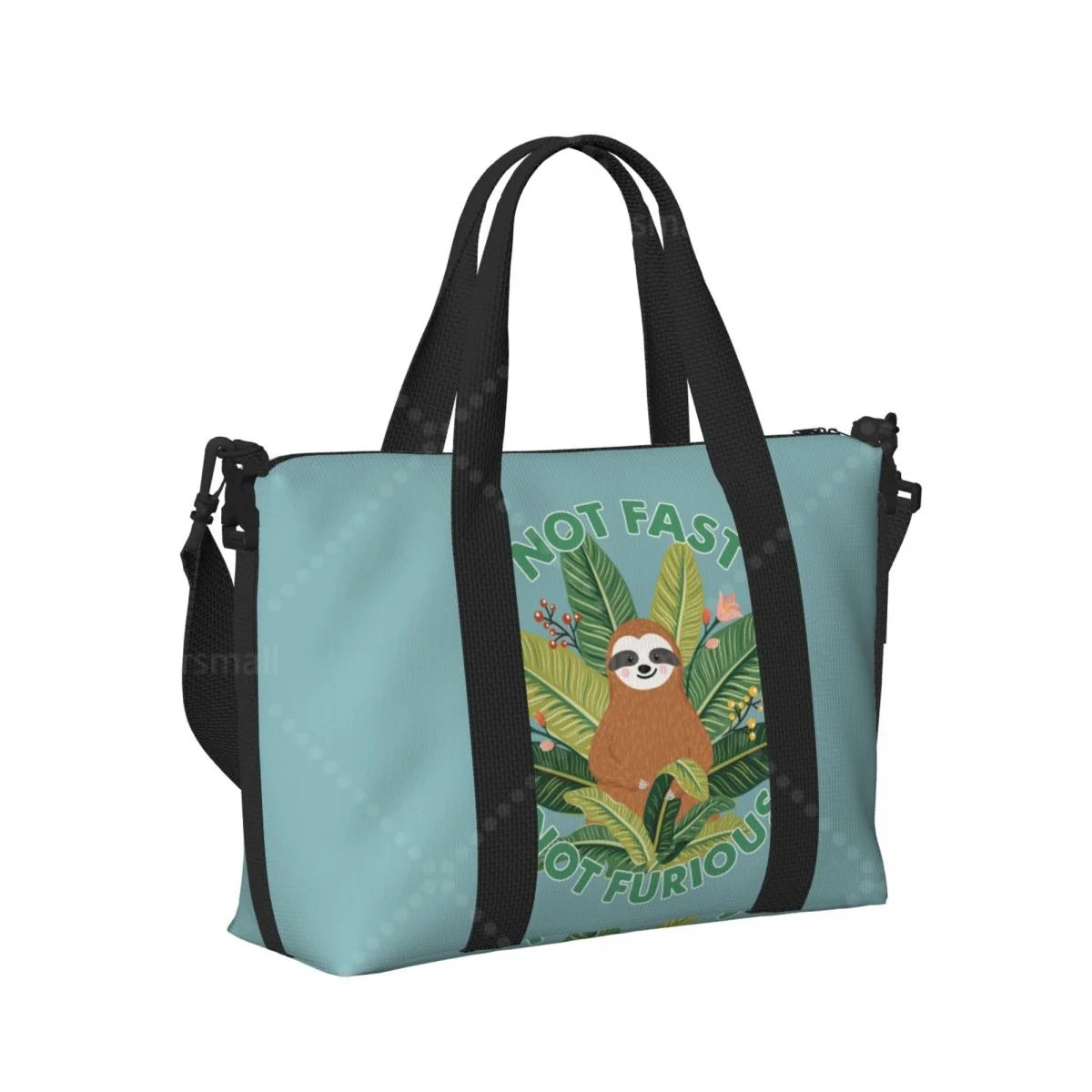 Not Fast Not Furious Sloth Travel Bag