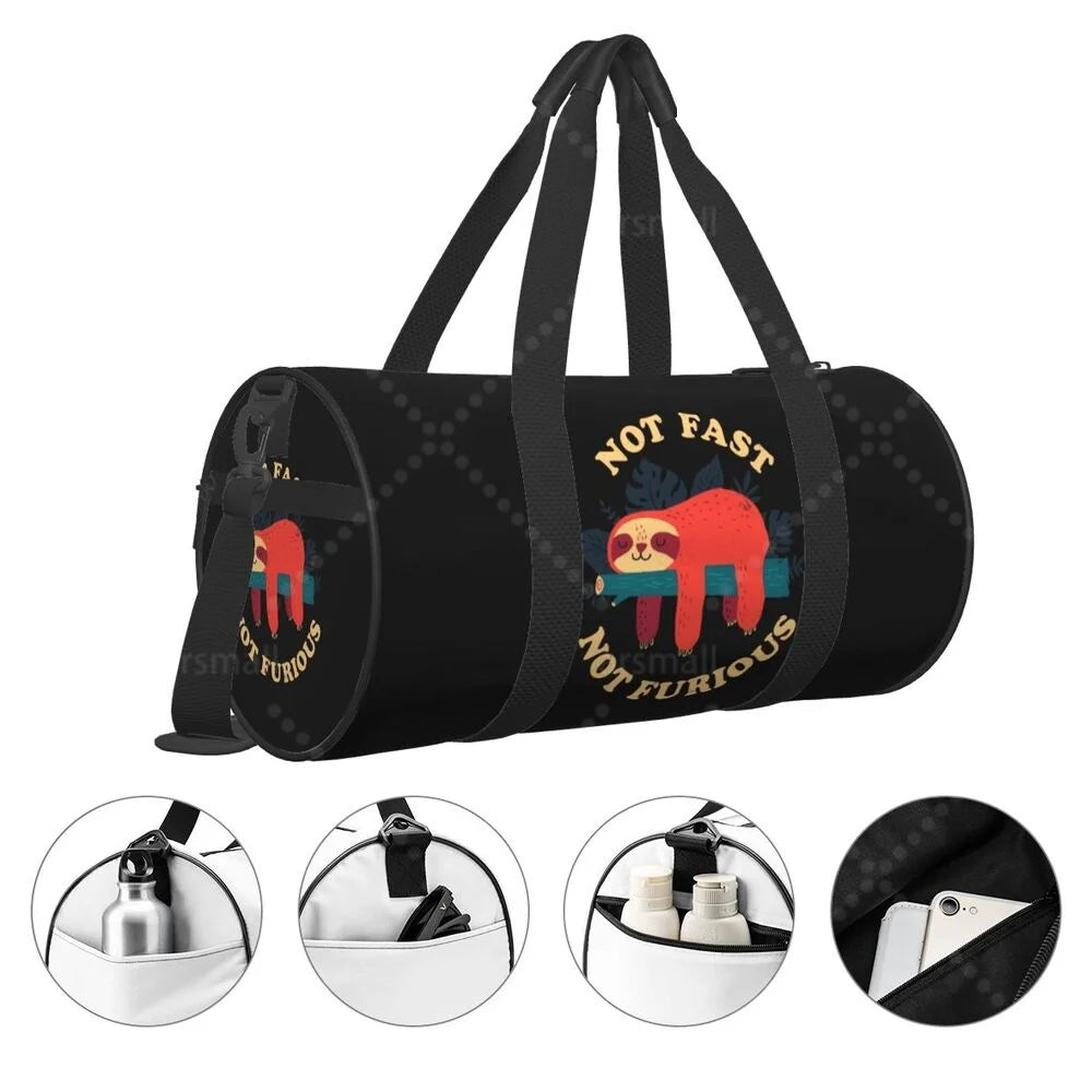 Not Fast Not Furious Sloth Travel / Gym Bag