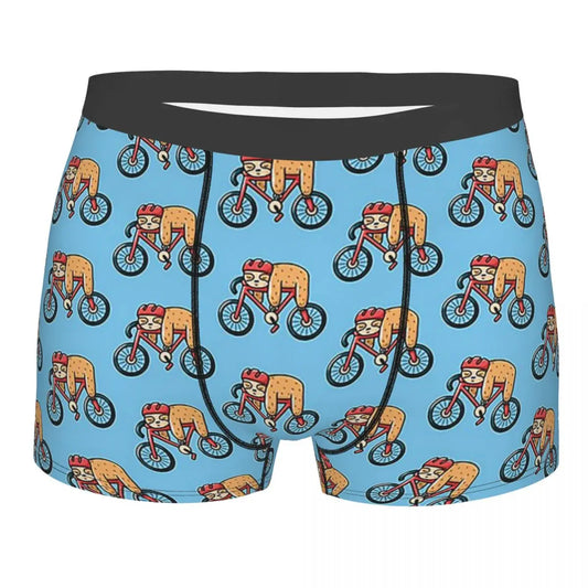 Cycling Sloth Boxer Briefs product photo 1