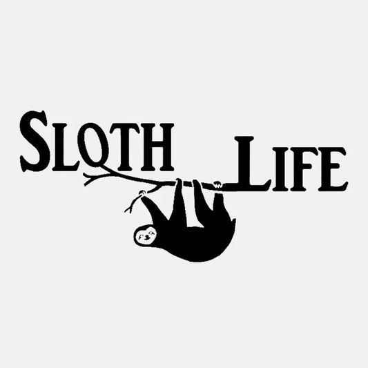 Sloth Life Sticker