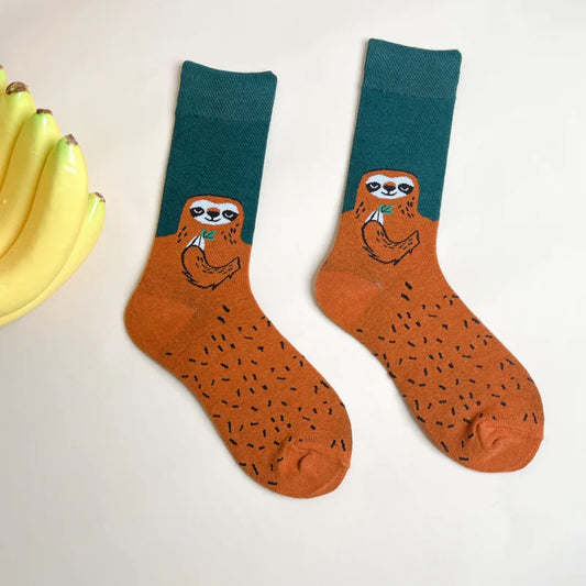 Novelty Sloth Socks