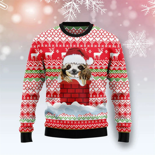 Chimney Sloth Christmas Jumper