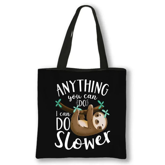 Anything You Can Do Sloth Tote Bag