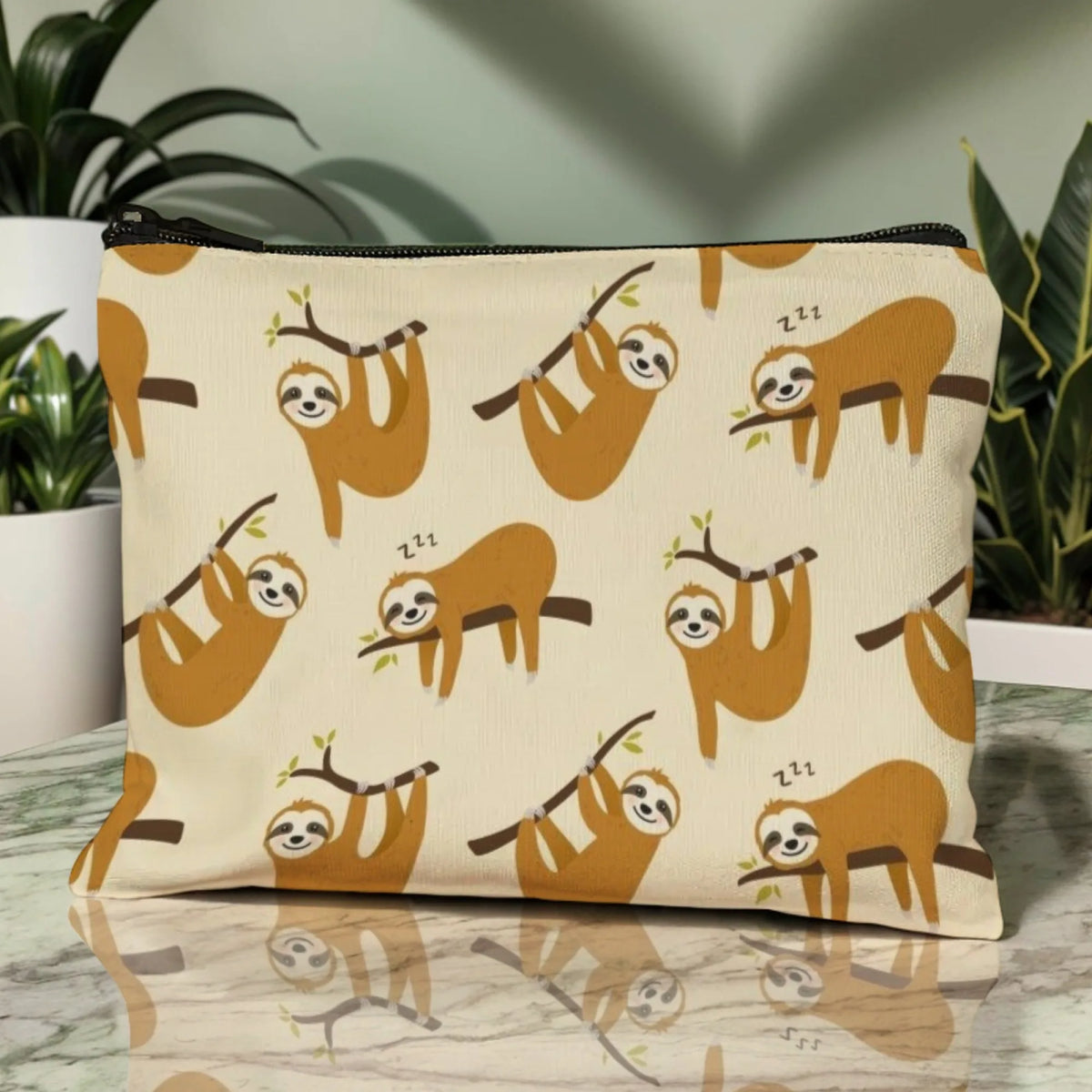 Sloth Cosmetic Bag