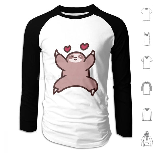 Sloth Love Hoodie and Long Sleeve t-shirts