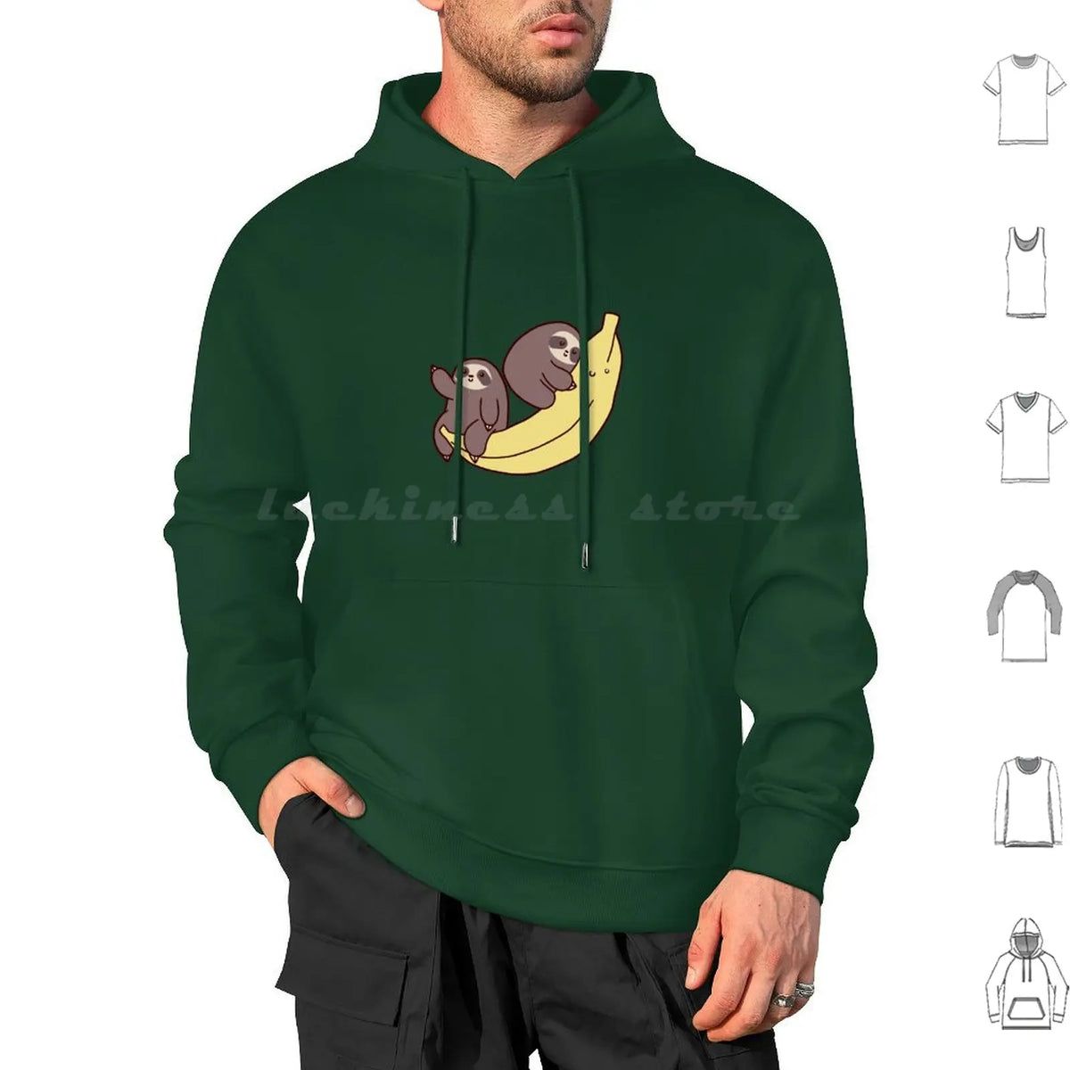 Sloths & Banana Hoodie