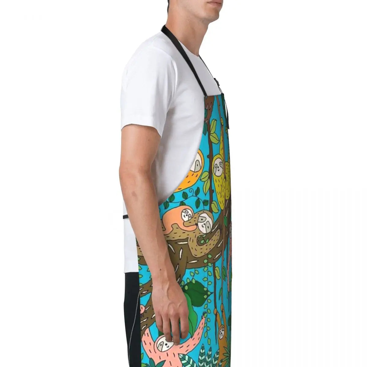 Sloths Jungle Apron