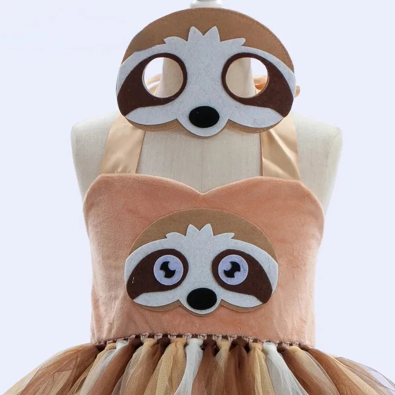 Baby Girl Sloth Tutu Dress