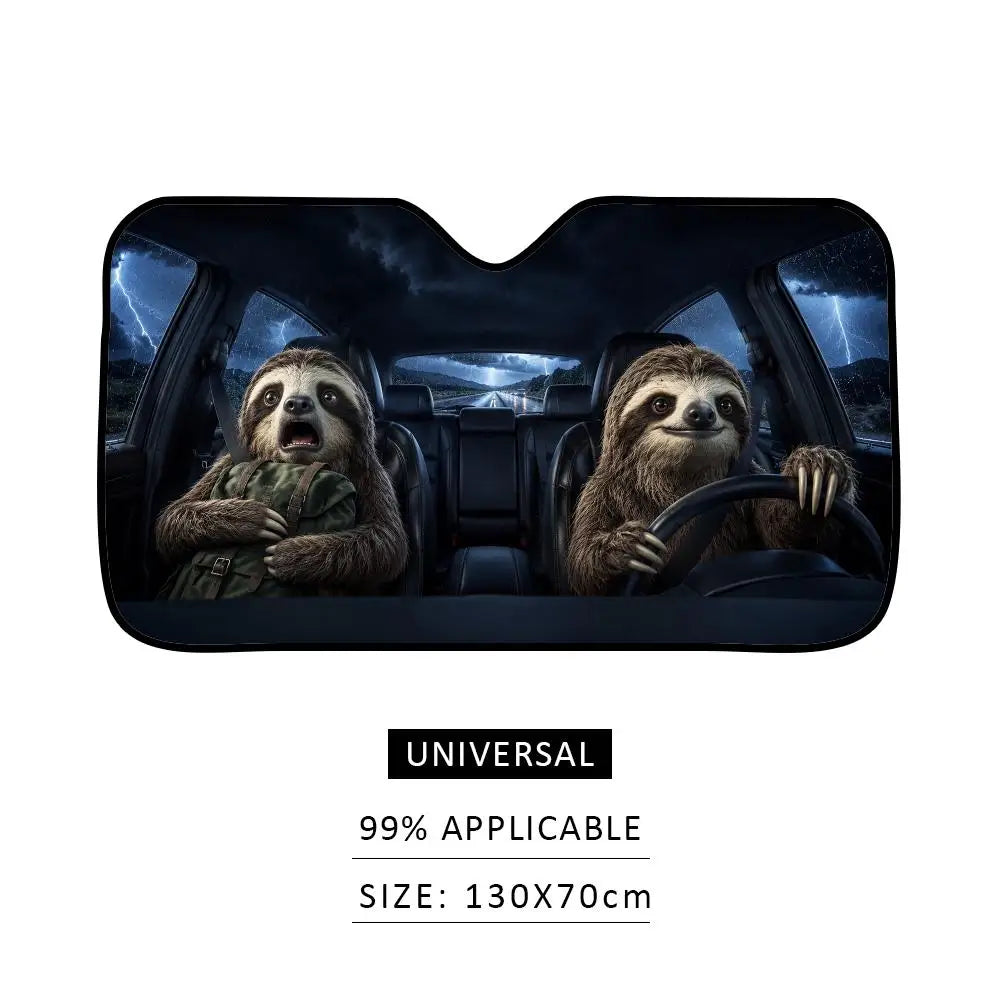 Sloth Car Sunshade