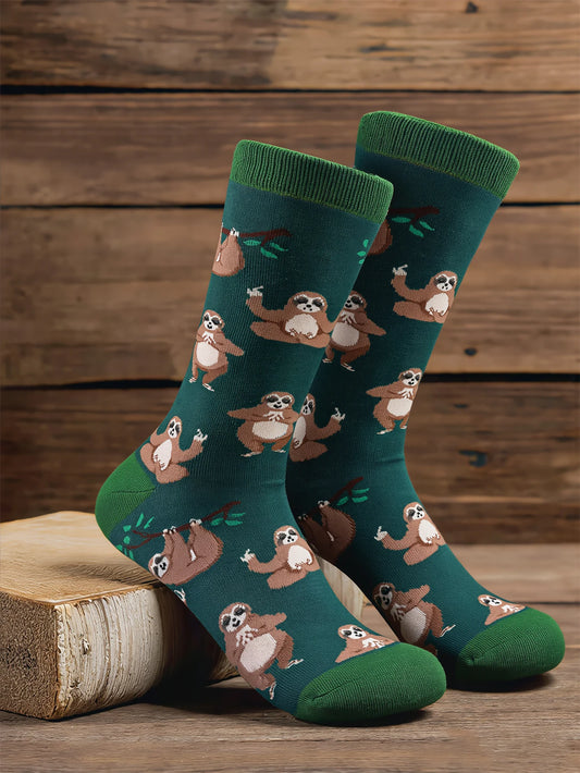 Forest Sloth Socks product photo 1
