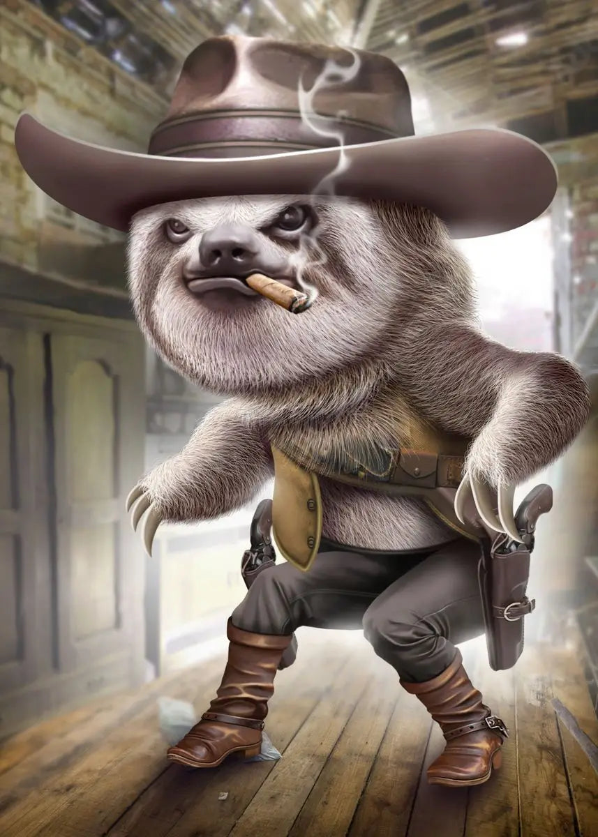 Cute Sloth Posters