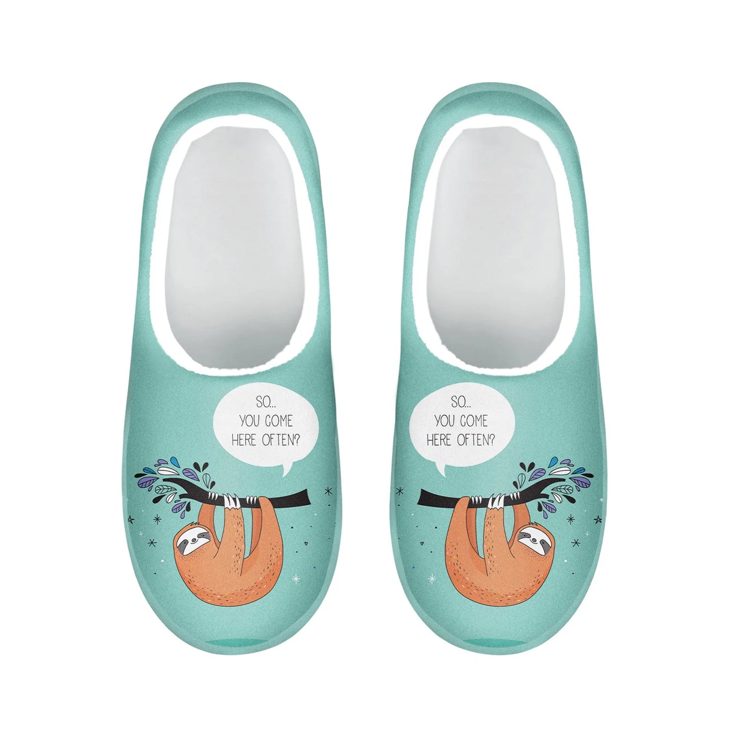 Sloth Memory Foam Slippers