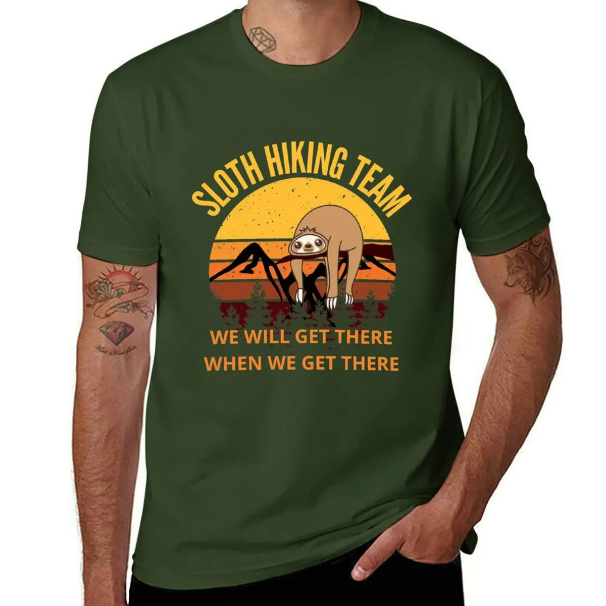 Sloth Hiking Team T-Shirt