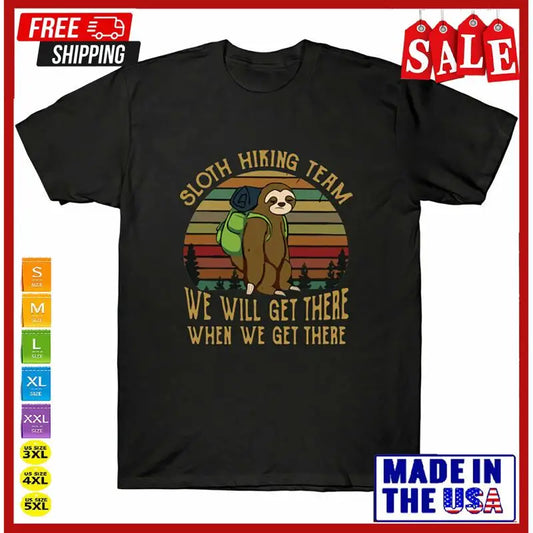 Sloth Hiking Team T-Shirt