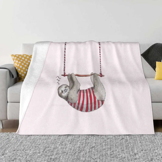 Trapezzzz Sloth Circus Blanket