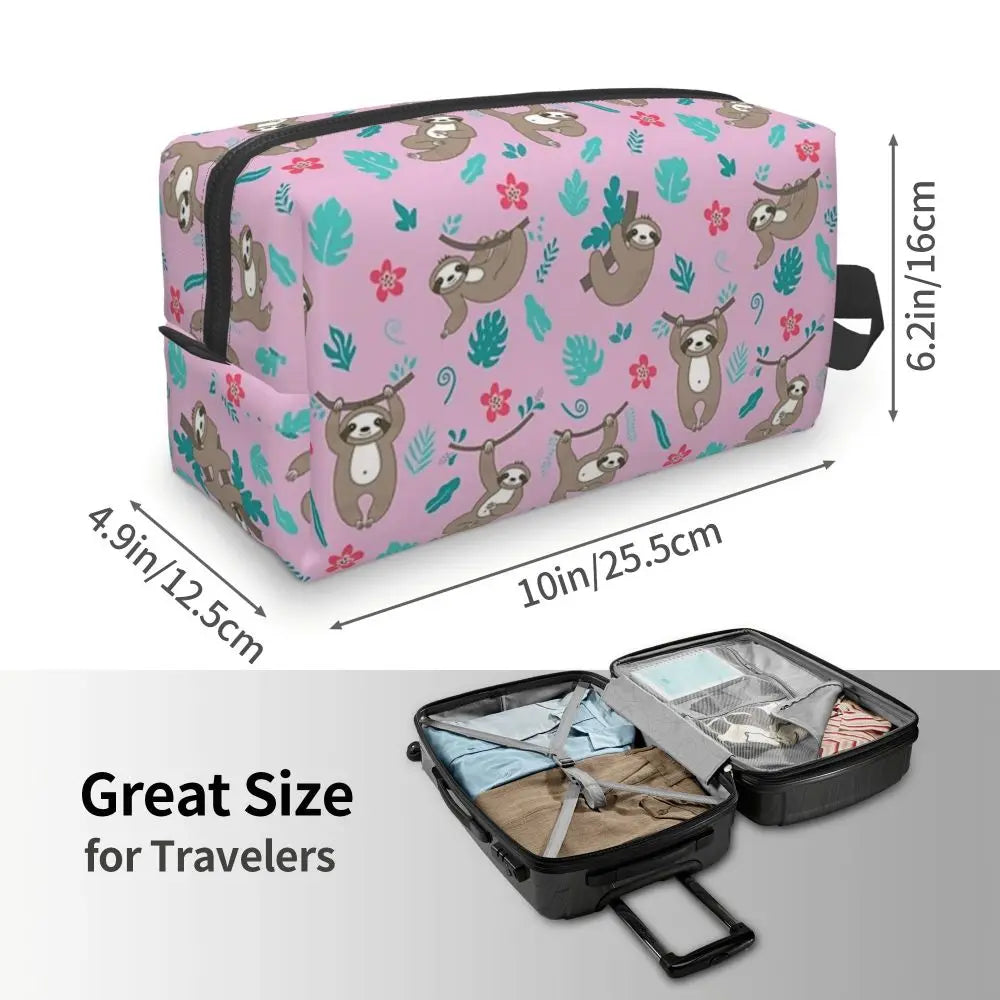 Sloth Cosmetic Bag