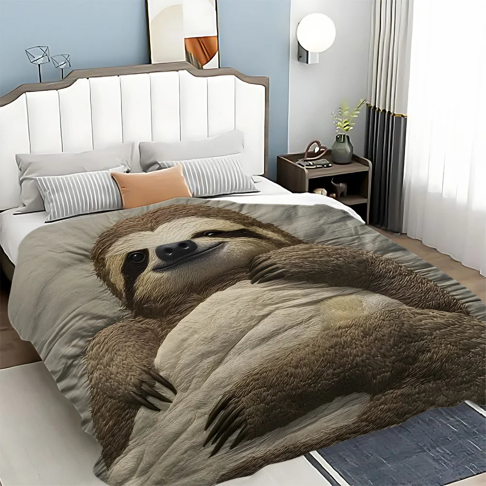 Sloth Blanket Throw