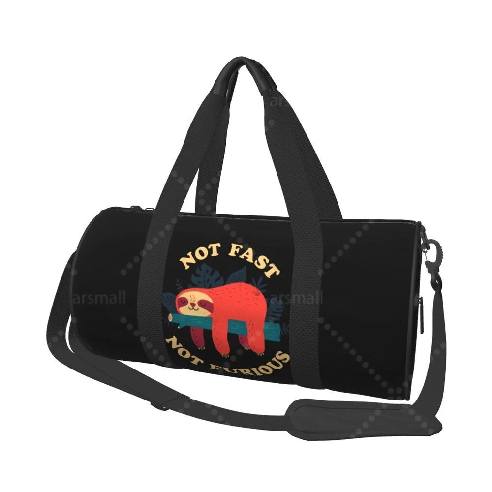 Not Fast Not Furious Sloth Travel / Gym Bag