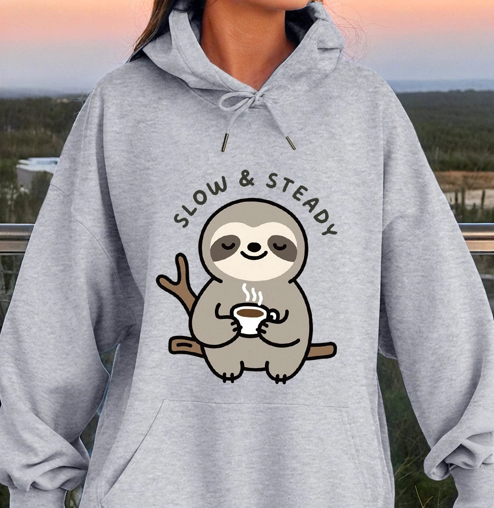 Slow & Steady Hoodies