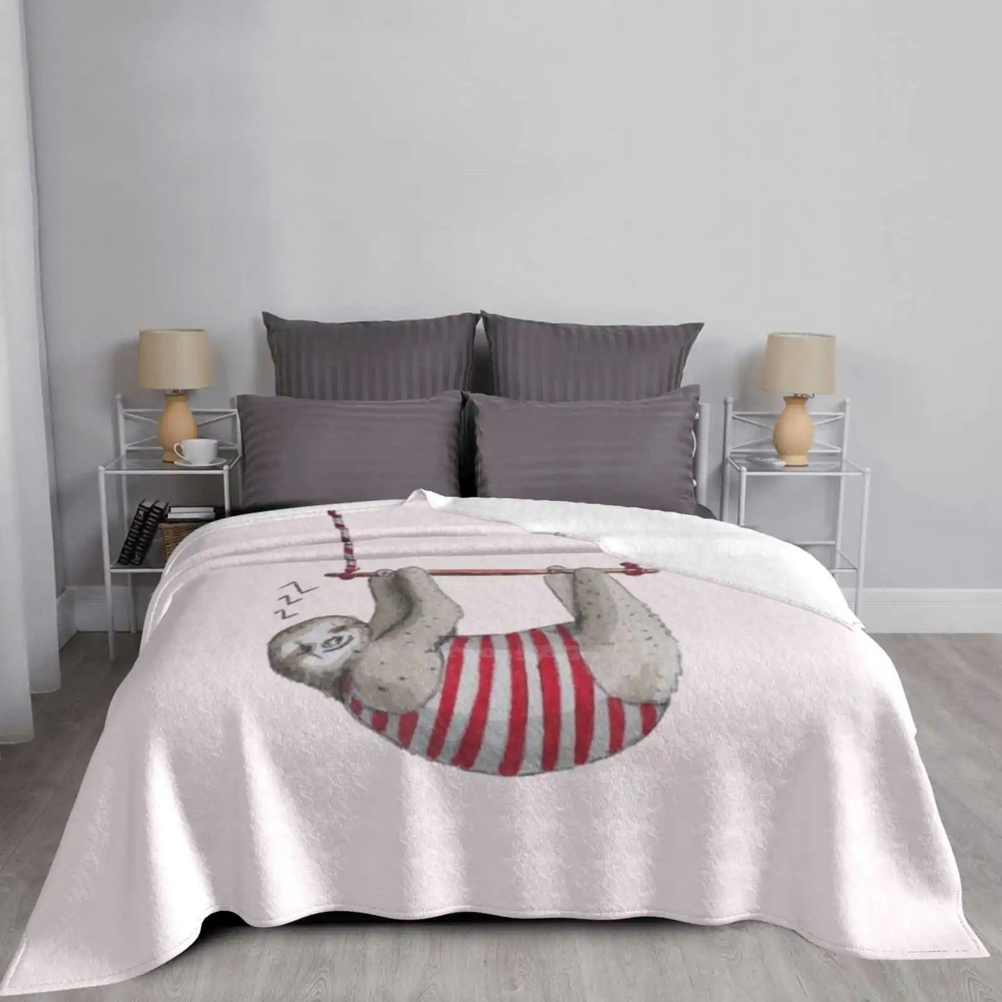 Trapezzzz Sloth Circus Blanket