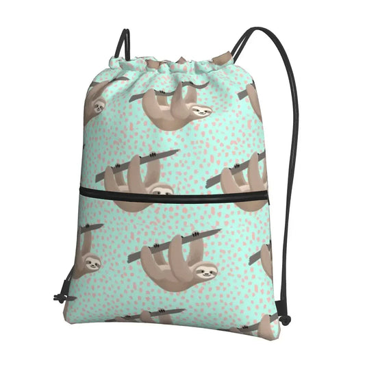 Sloth Hanging On Branch Backpack