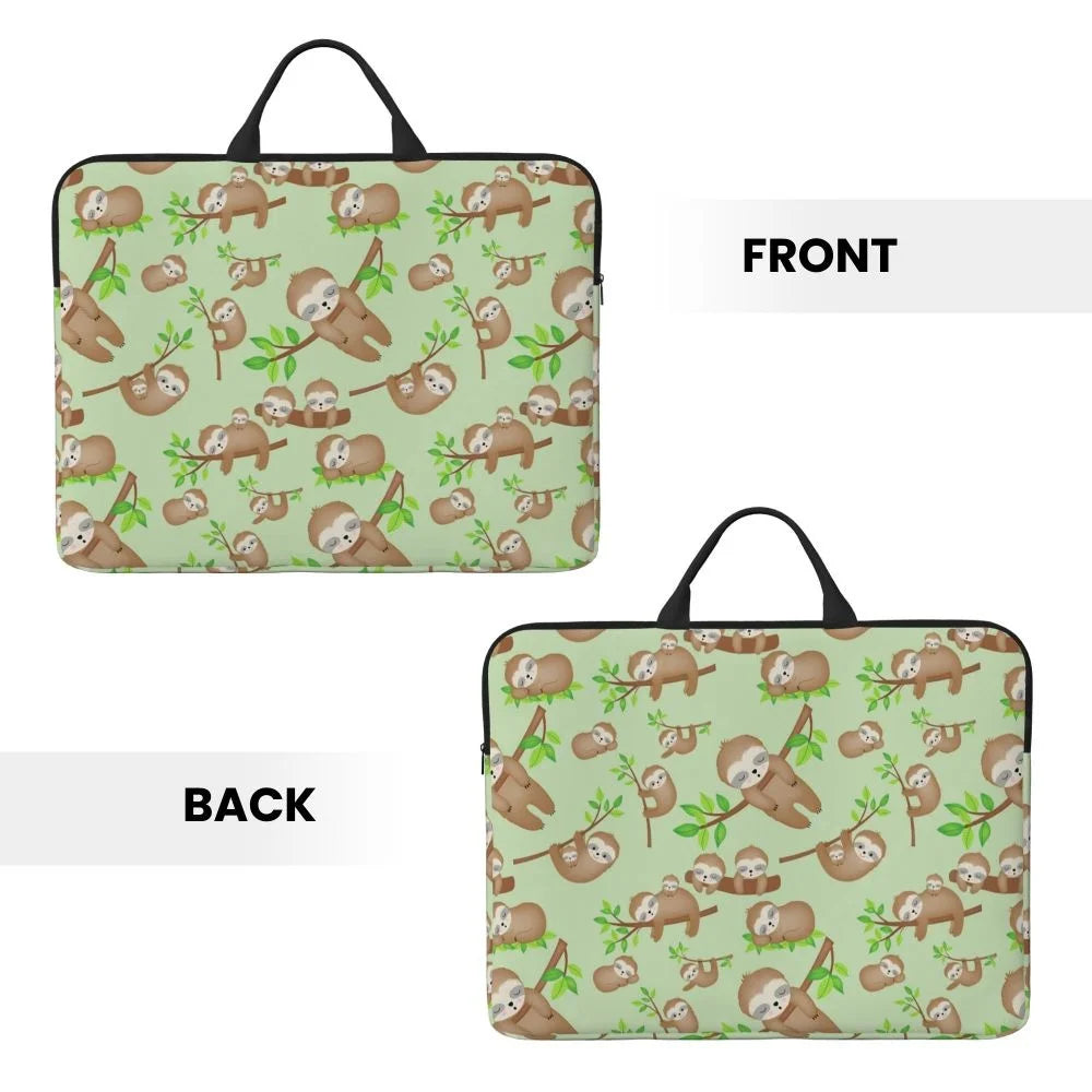 Sleeping Sloth Laptop Bag
