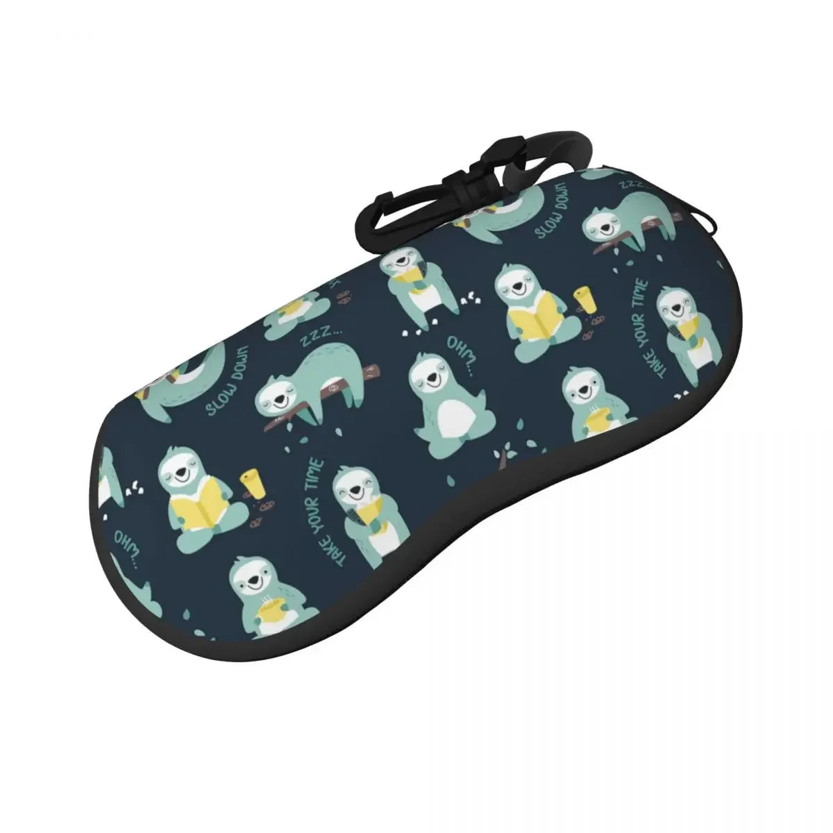 Sloth Pattern Glasses Case