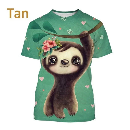 Sloth Graphic T-Shirt