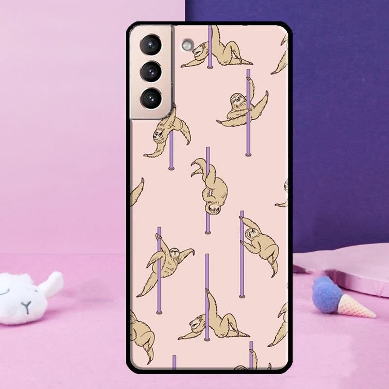 Sloth On A Pole Samsung Phone Case product photo