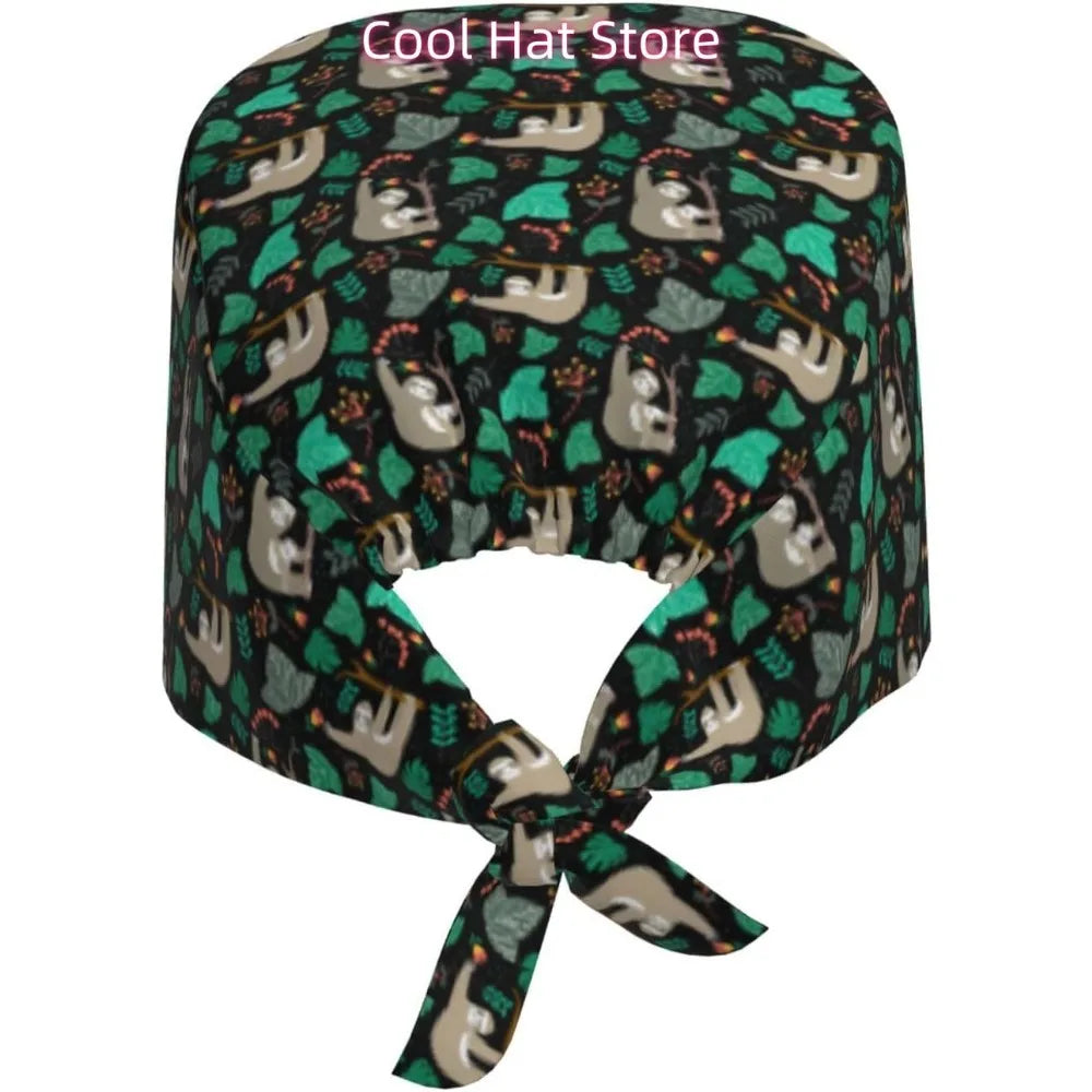 Sloth Scrub Hat