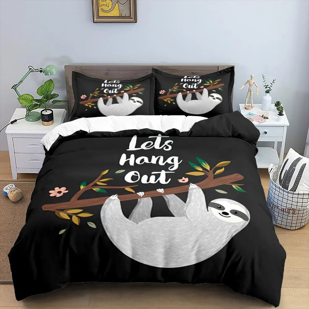Sloth Duvet Cover Sets