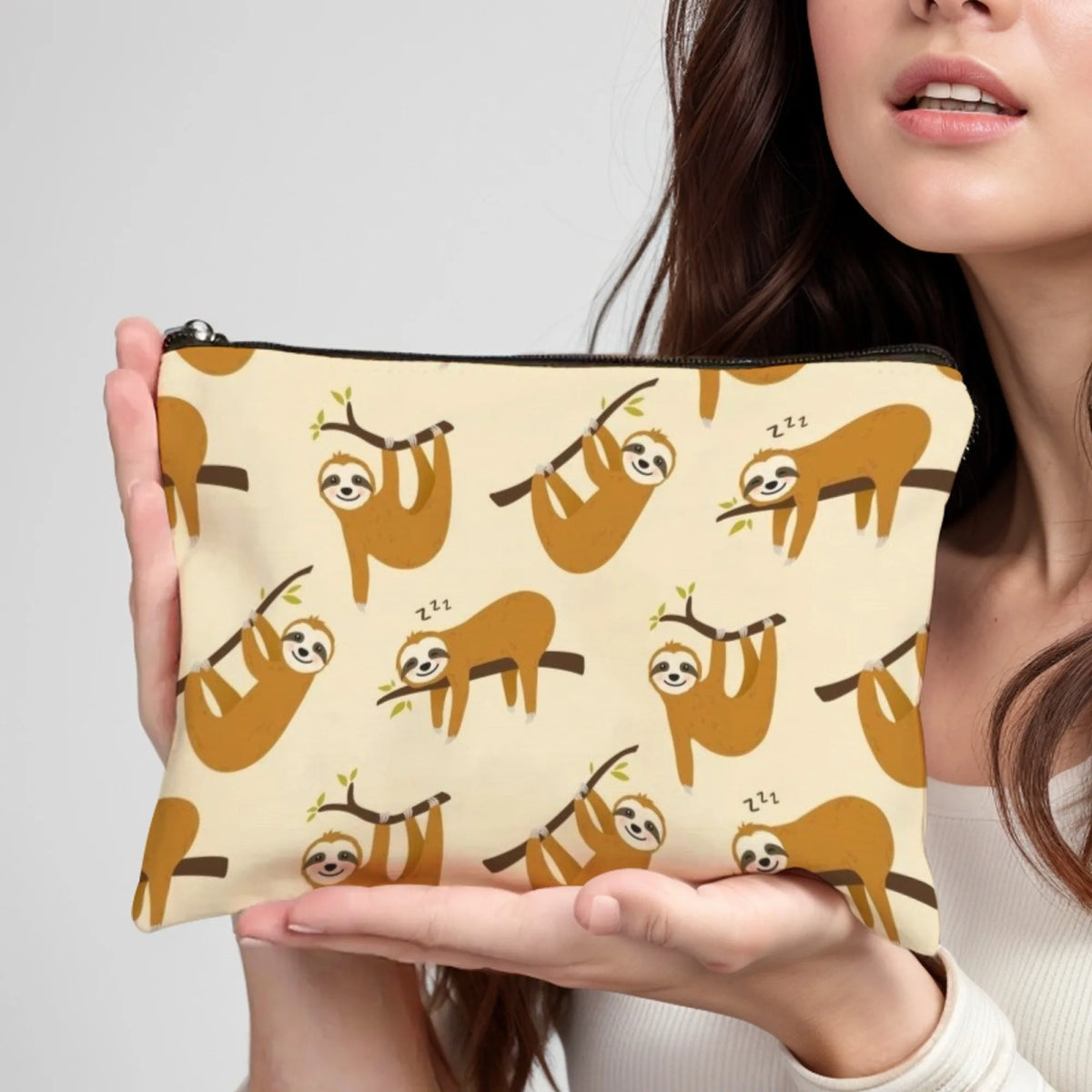 Sloth Cosmetic Bag