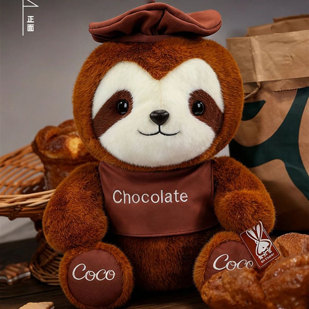 Chocolate Sloth Plush Toy product photo 1