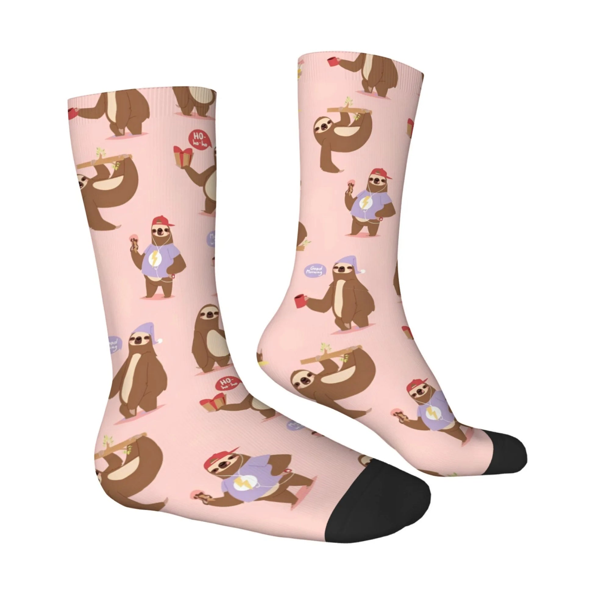 Pink Fun Sloth Socks product photo 3