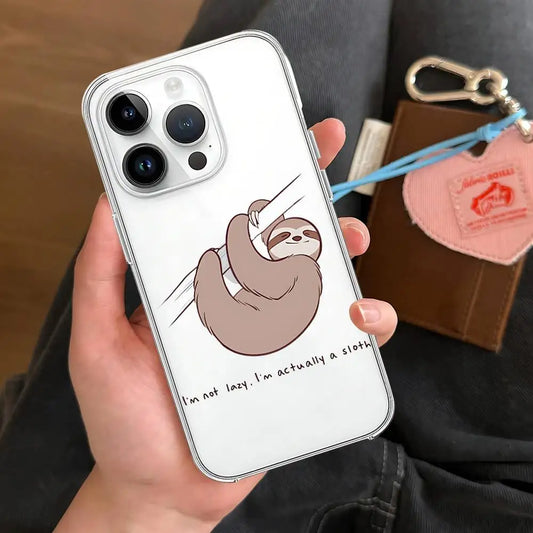 I'm Not Lazy Sloth iPhone Case