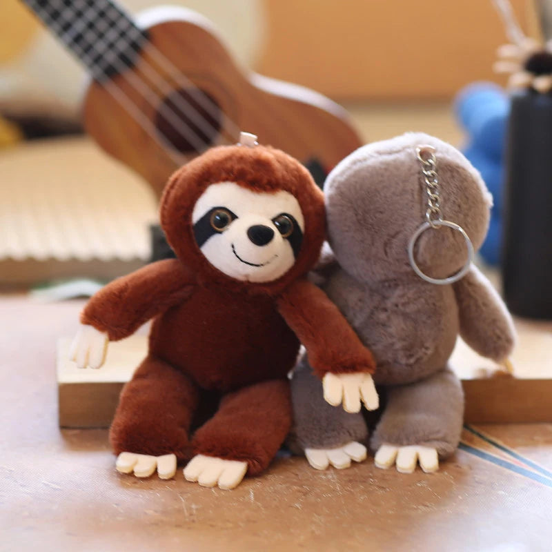 Sloth Pendant Keychain Plush Toy