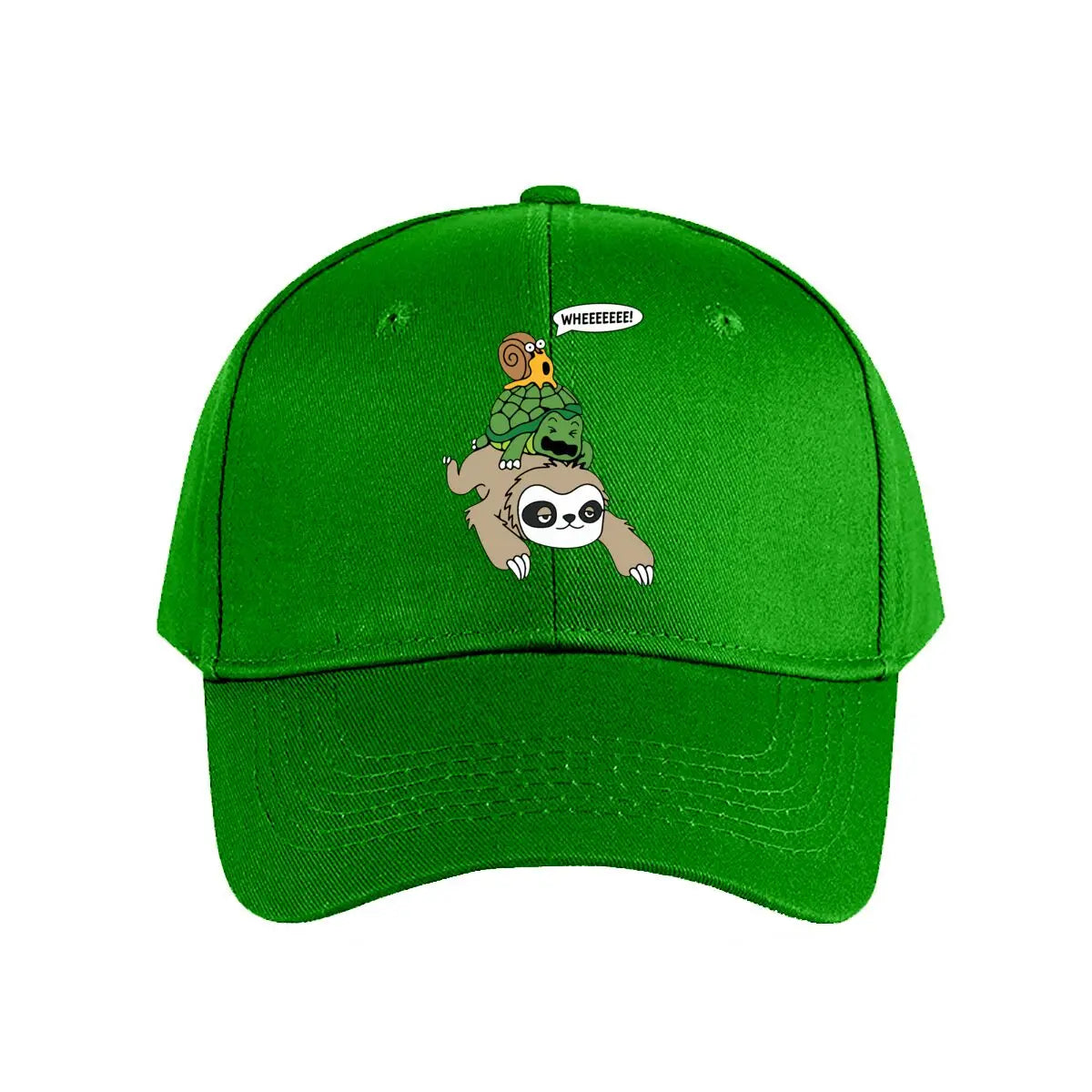 WHEEEEEE Sloth, Turtle & Snail Baseball Cap