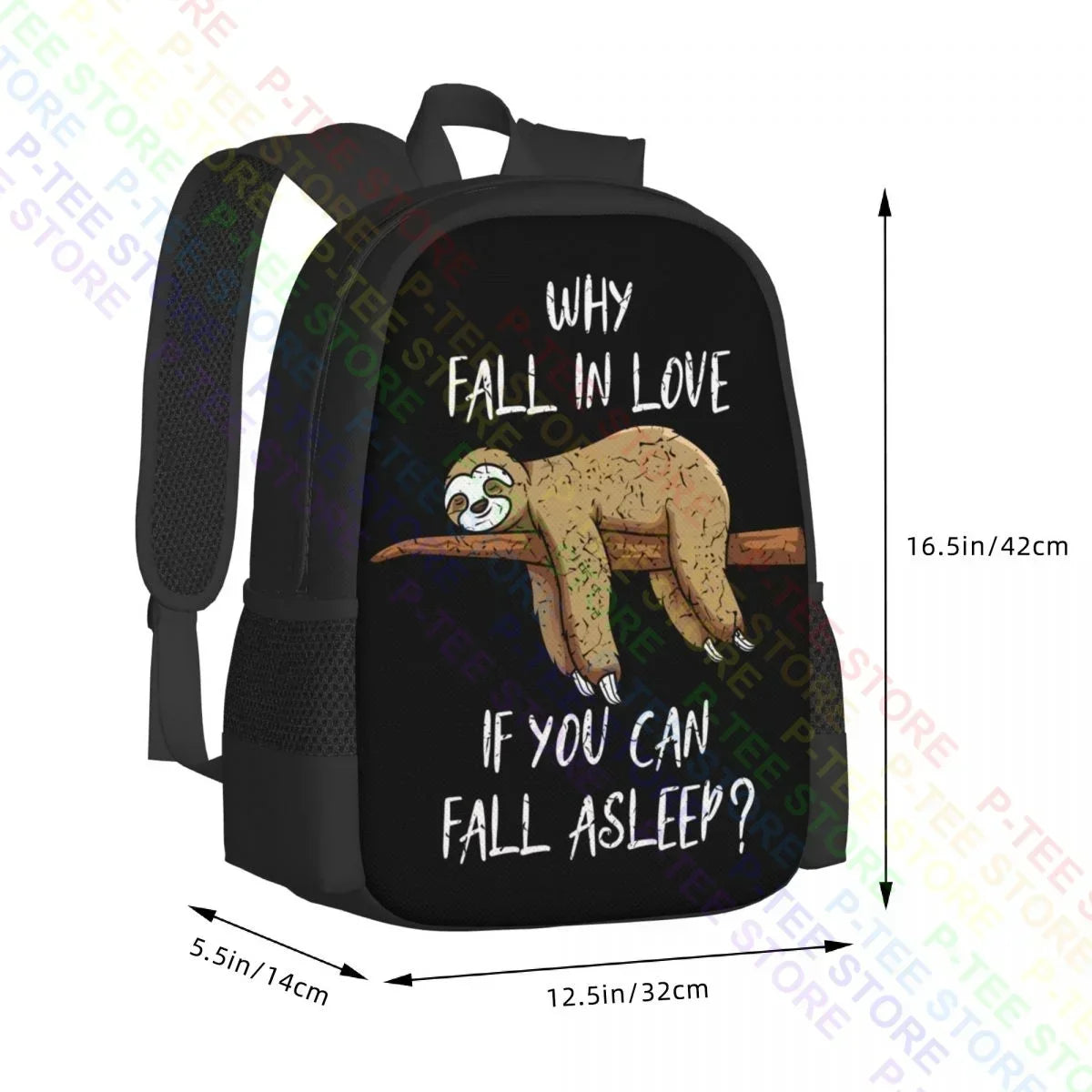 Why Fall In Love Sloth Backpack