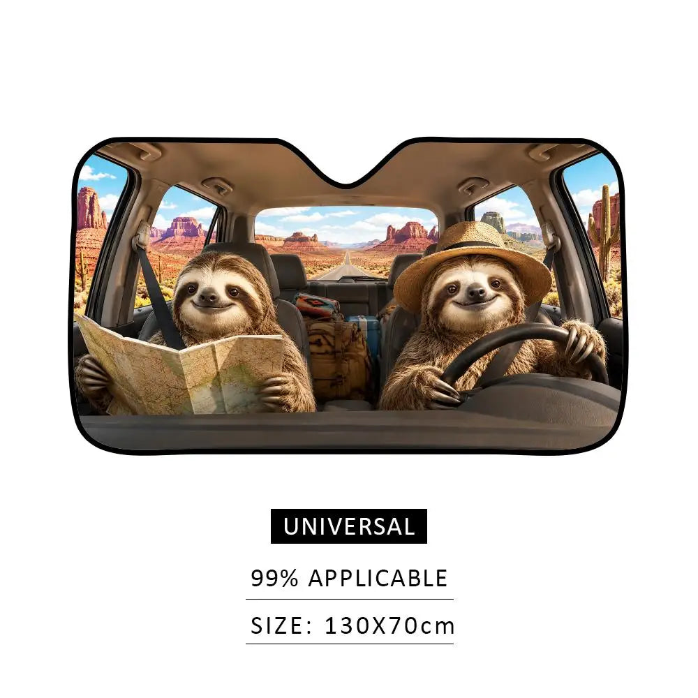 Sloth Car Sunshade