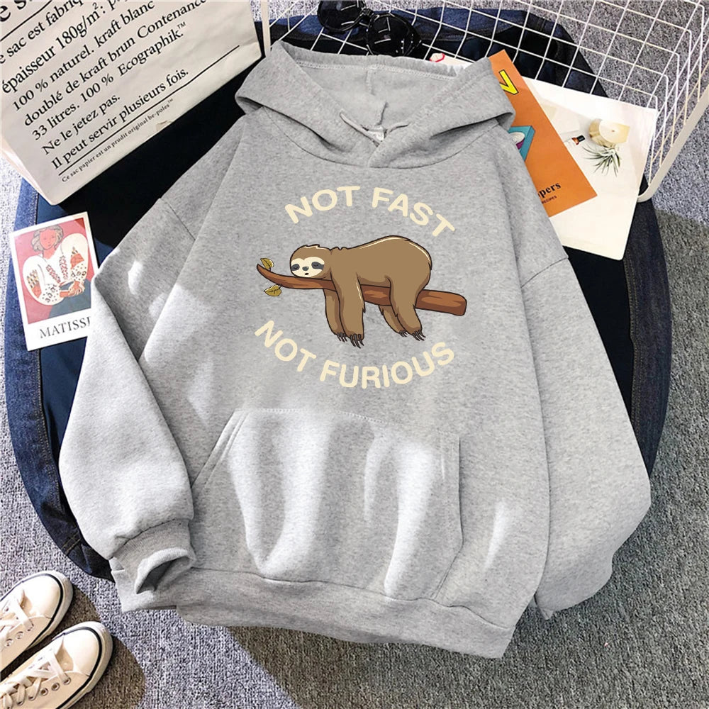 Not Fast Not Furious Sloth Hoodie
