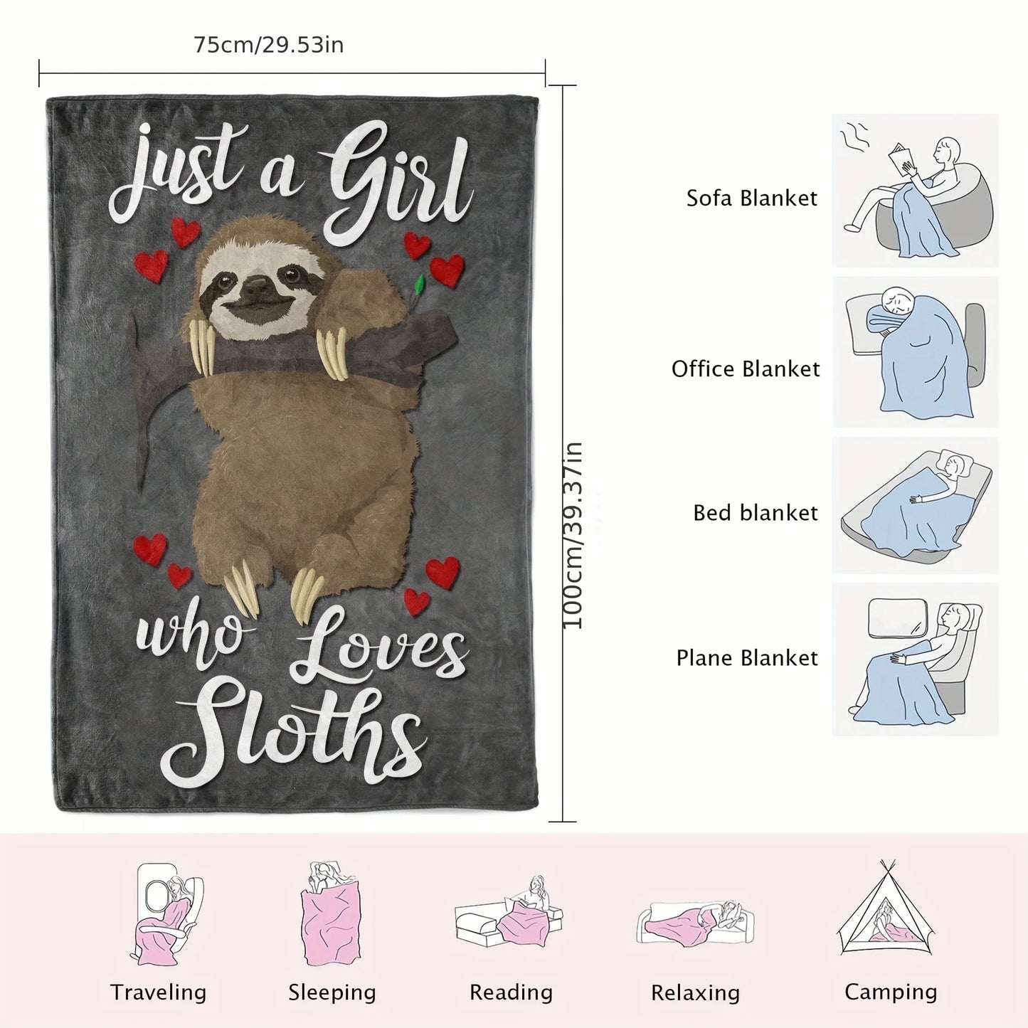 Just A Girl Who Loves Sloths