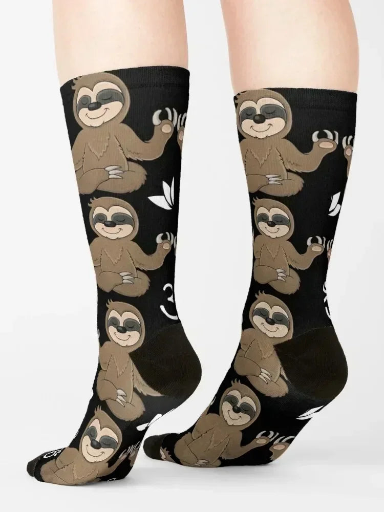 Sloth Yoga Socks