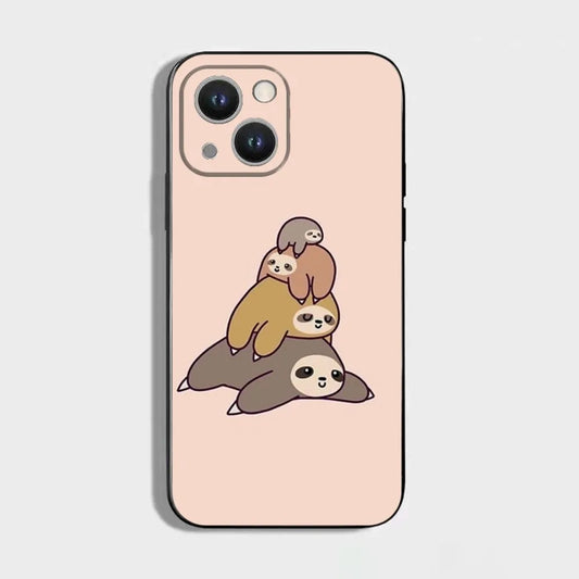 Phone Case For iPhone 16 15 Plus 14 13 Pro Max 12 Mini 11 X XS XR 7 8 8Plus Black Soft Phone Case