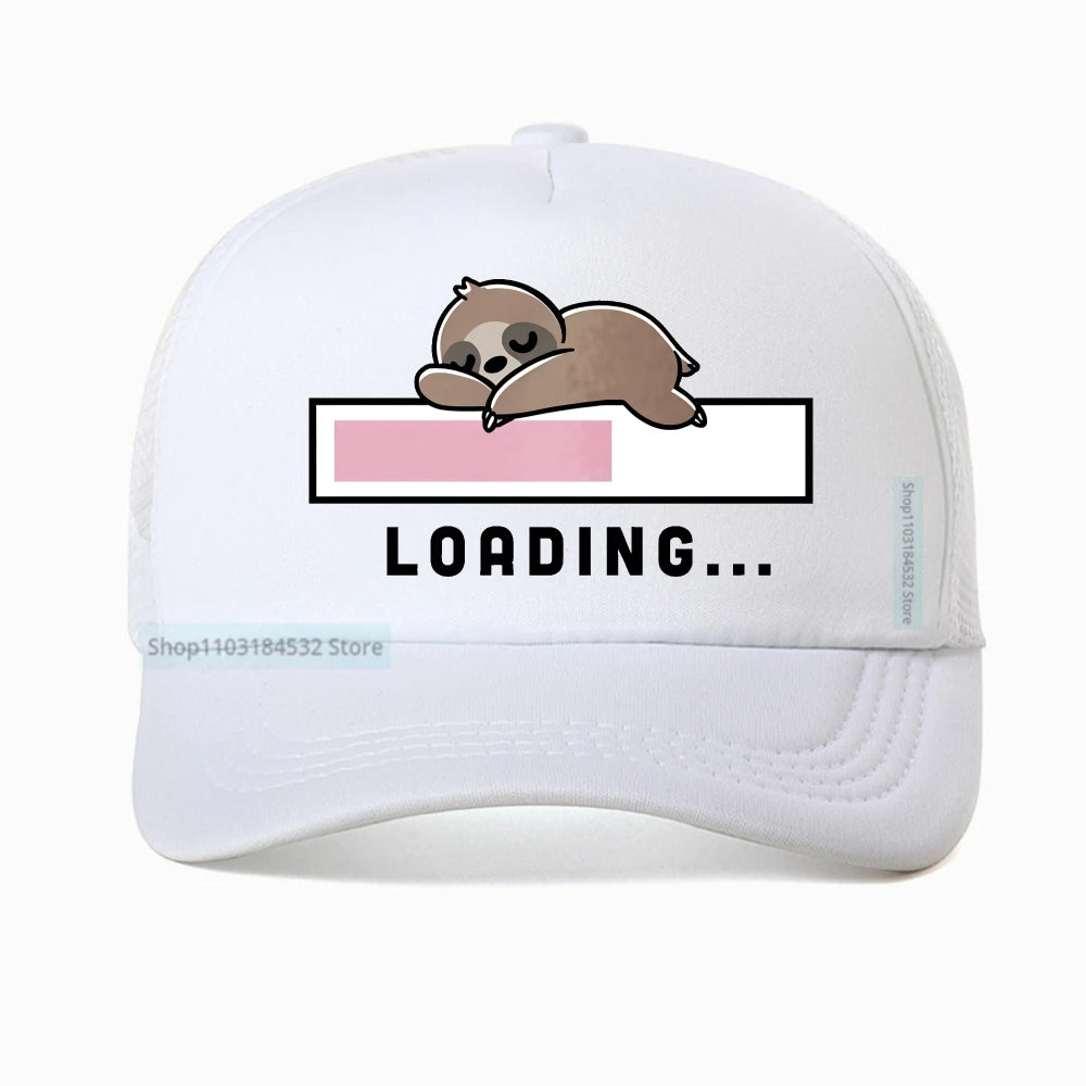 Loading Sloth Baseball Cap